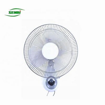 Home Solar Powered Wall Fan Emergency Fan With 90 Oscillation Degree